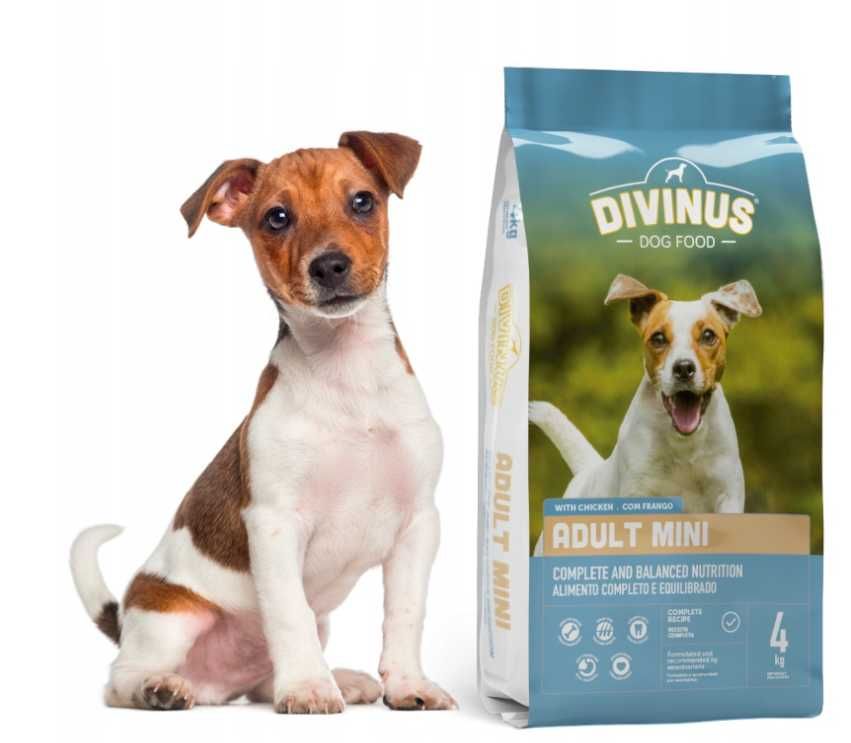 Karma dla psa DIVINUS ADULT mini 4KG