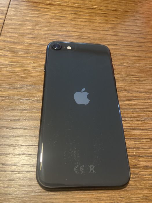 iPhone SE 2020 black NOWA bateria ładowarka szkło hartowane etui 64 GB