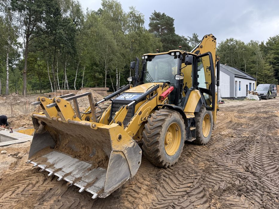 Koparko ładowarka CAT 444F2 Catepillar zamiana