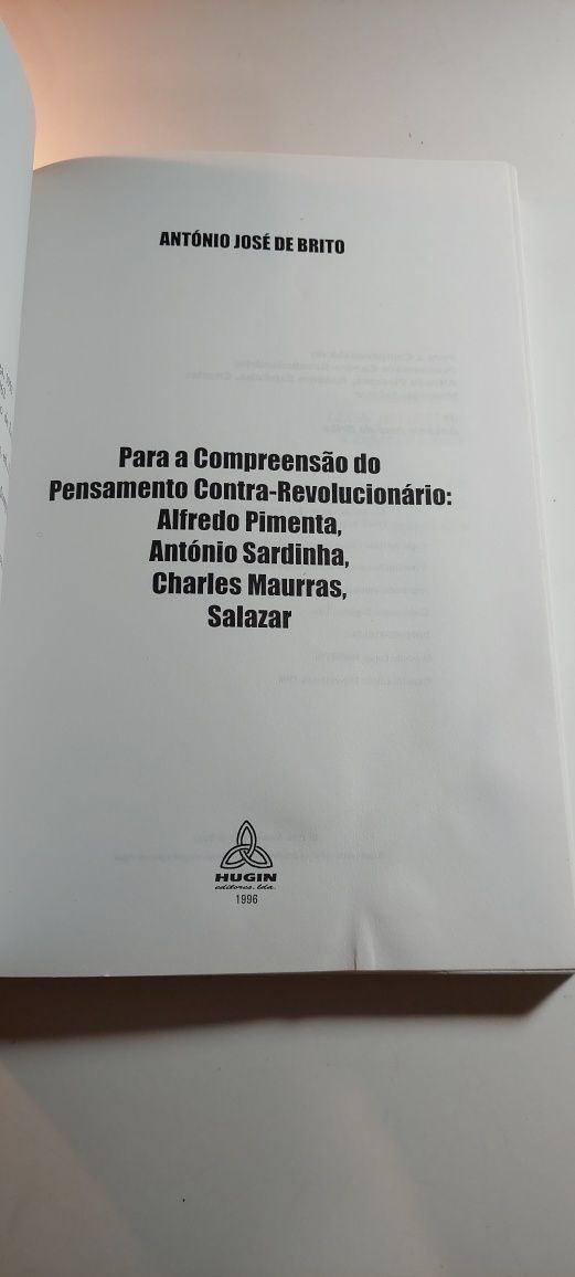 Para a Compreensão do Pensamento Contra-Revolucionário (Hugin)