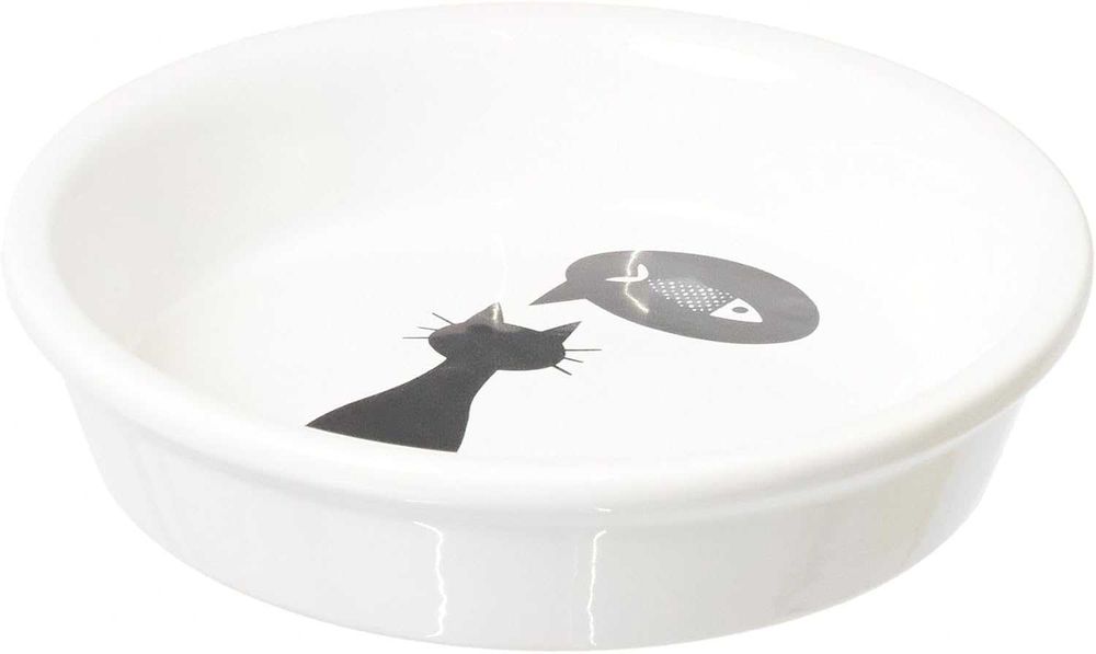Trixie Miska Ceramiczna dla Kota 250 ml – Stylowa i Higieniczna