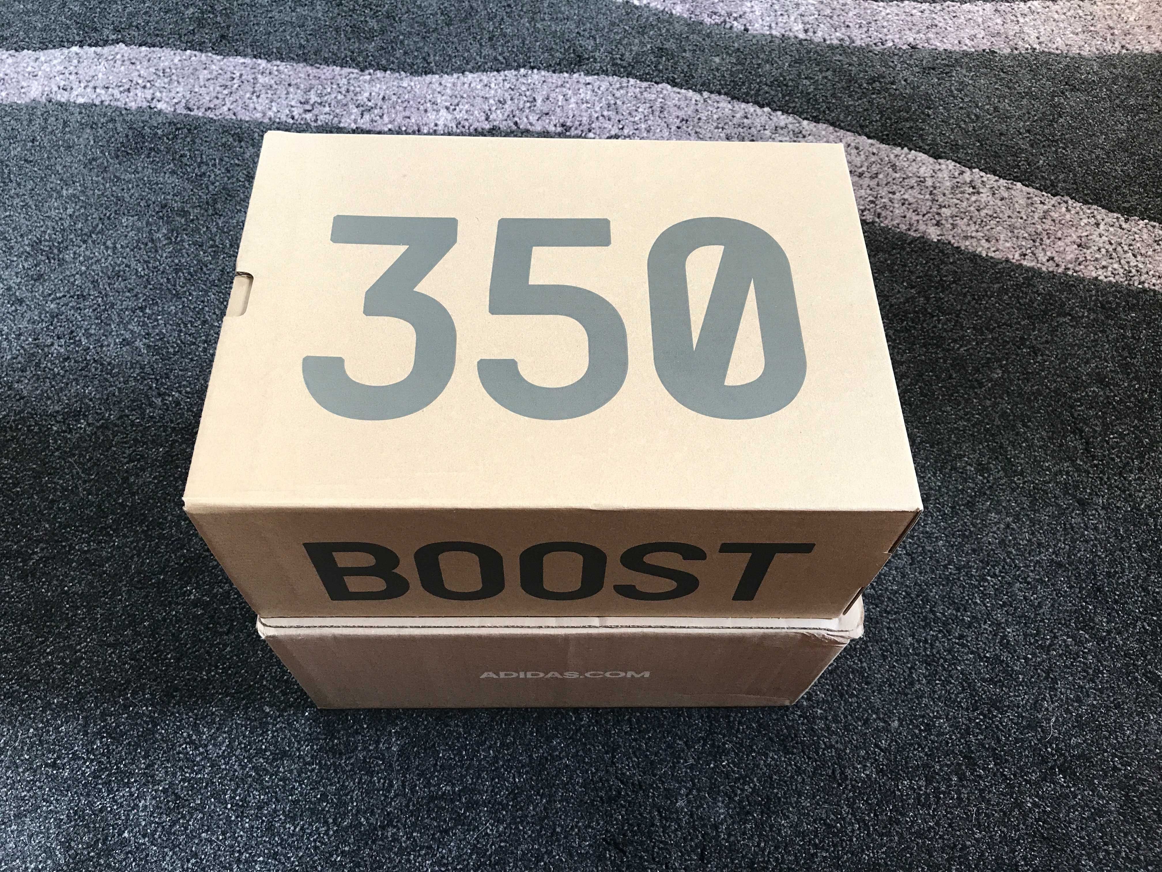 NOWE Adidas Yeezy Boost 350 V2 Core Black Red r.44 (10 US)