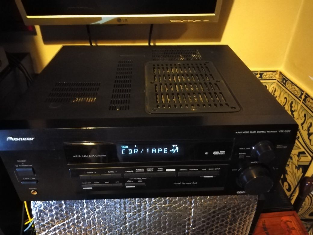 Amplificador 5.1 Pioneer mod Vsx D 512