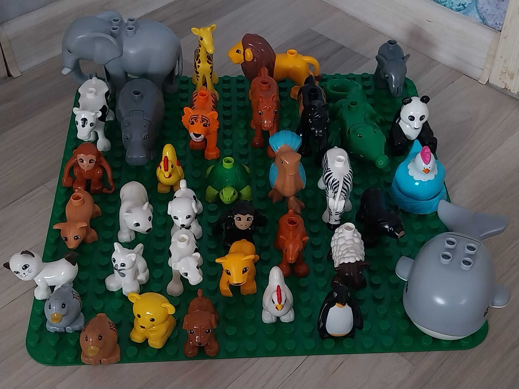Lego jak Duplo Zwierzęta wielki zestaw