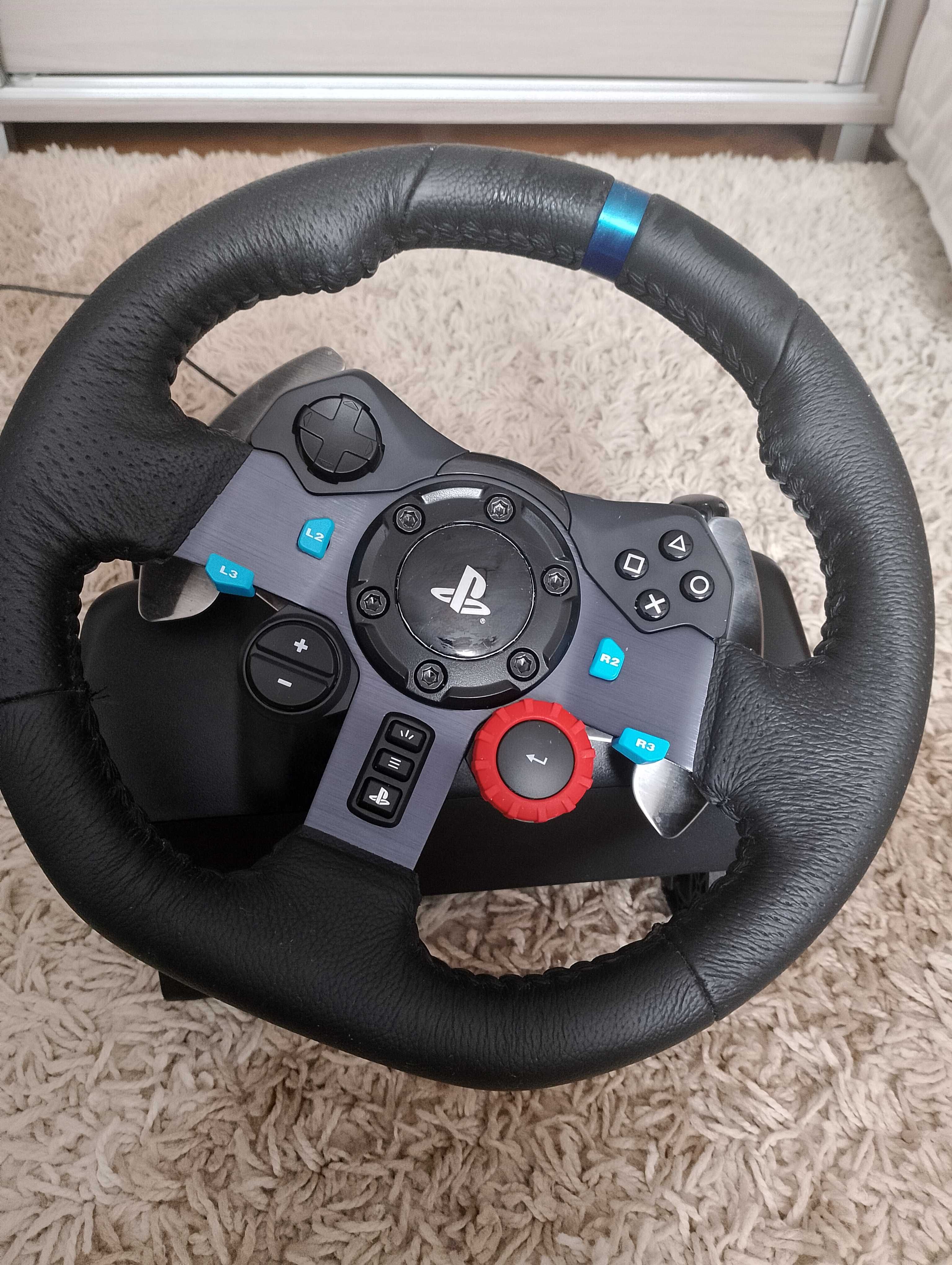 Logitech G29 + shifter, jak nowy