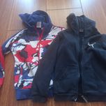 Bluza sportowa 128 - 134 4 sztuki w dobrym puma, adidas stanie