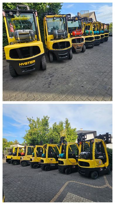 Wózek widłowy HYSTER H3.5FT 4sekcje LPG 5096h Gwarancja transport 3.5t