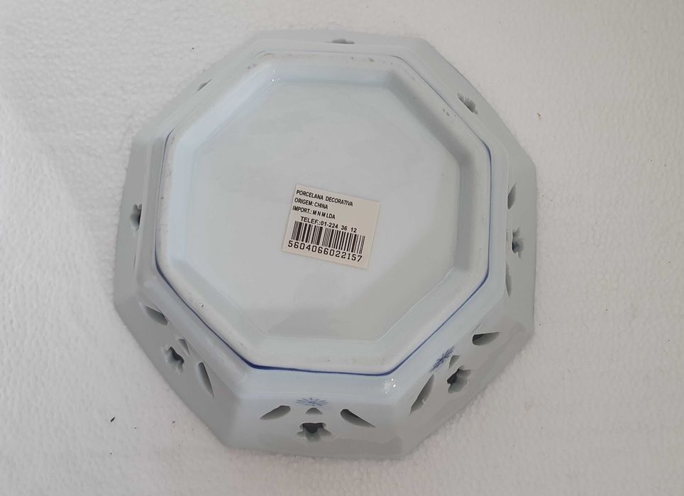 Taça Oriental em porcelana azul - China - vintage