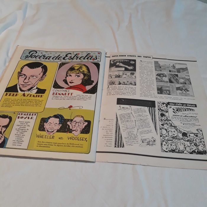 Banda Desenhada Antigo. Álbum  Action Comics N1