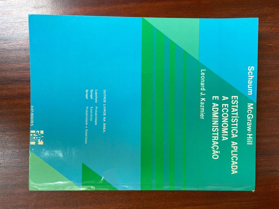 Estatística Aplicada á Economia e Administração