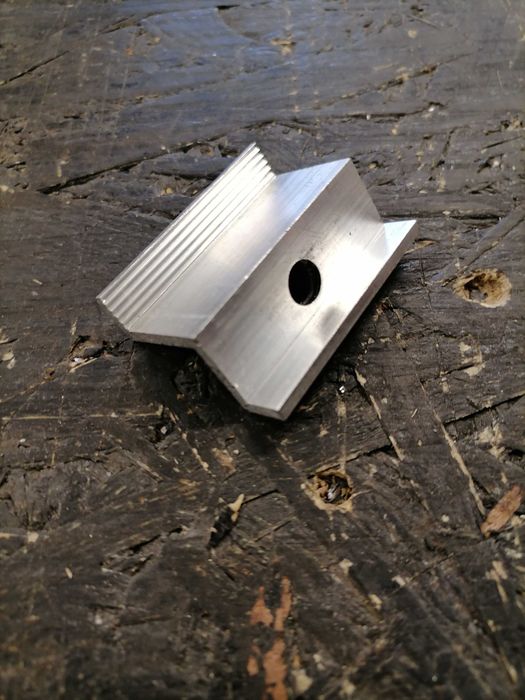 fotowoltaika PV klemy srebrne do paneli PV