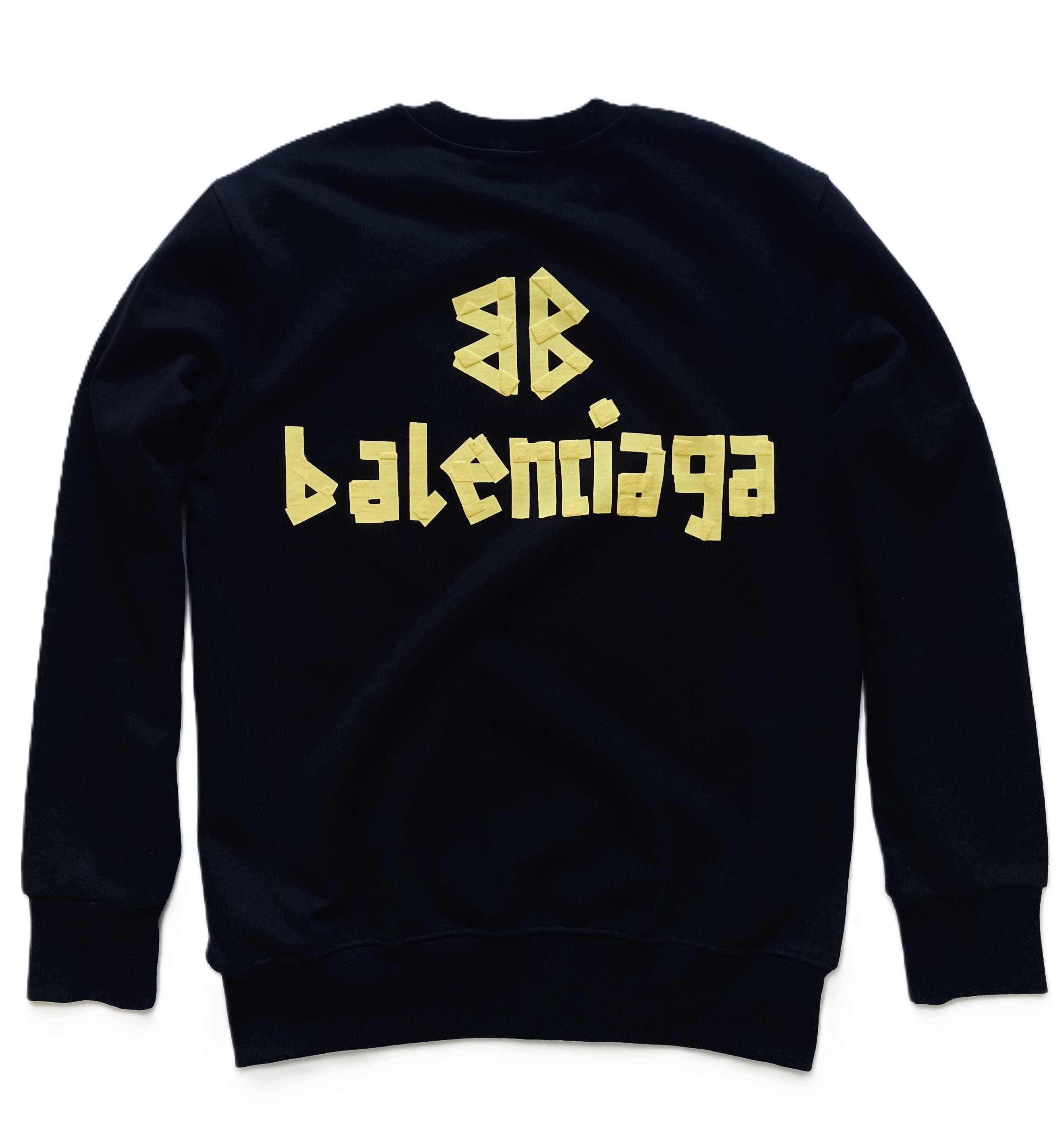 Balenciaga BB crewneck bluza bez kaptura XL/XXL