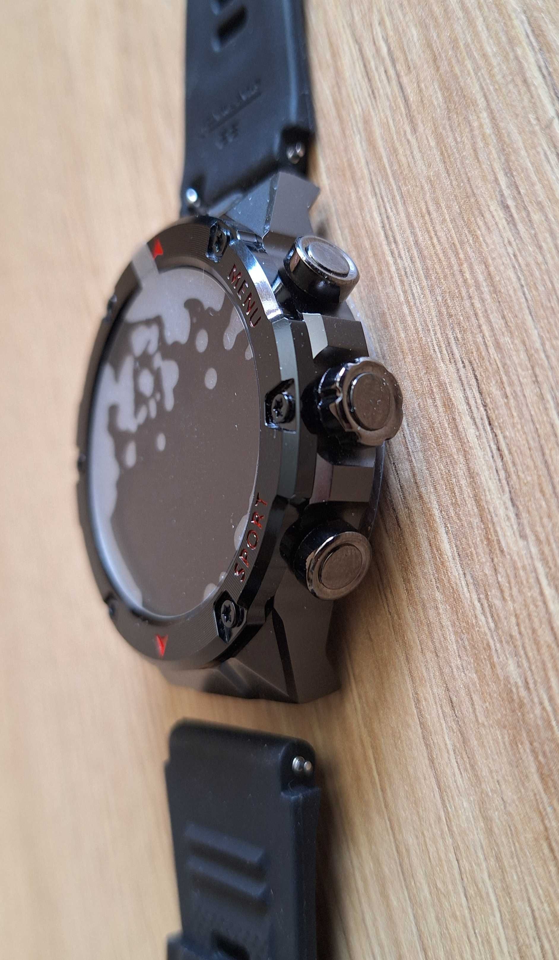 Nowy smartwatch 1,43 cala podwójny wyświetlacz,Amoled