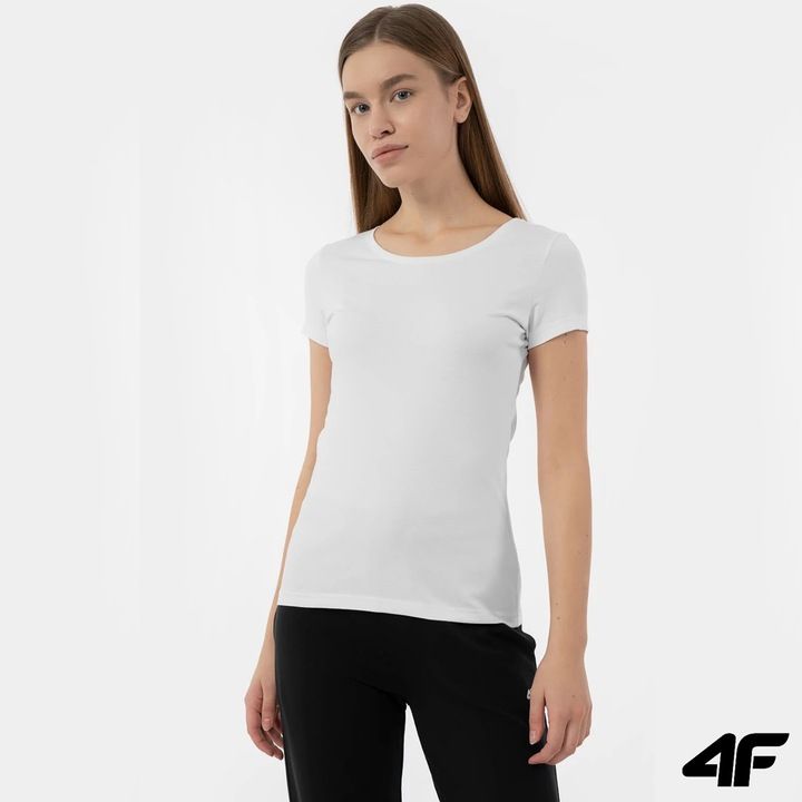 Koszulka Damska 4f T-shirt Damski Bawełniany Casual Limitowany