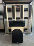 Kino domowe firmy teufel z amplitunerem denon avr 1912