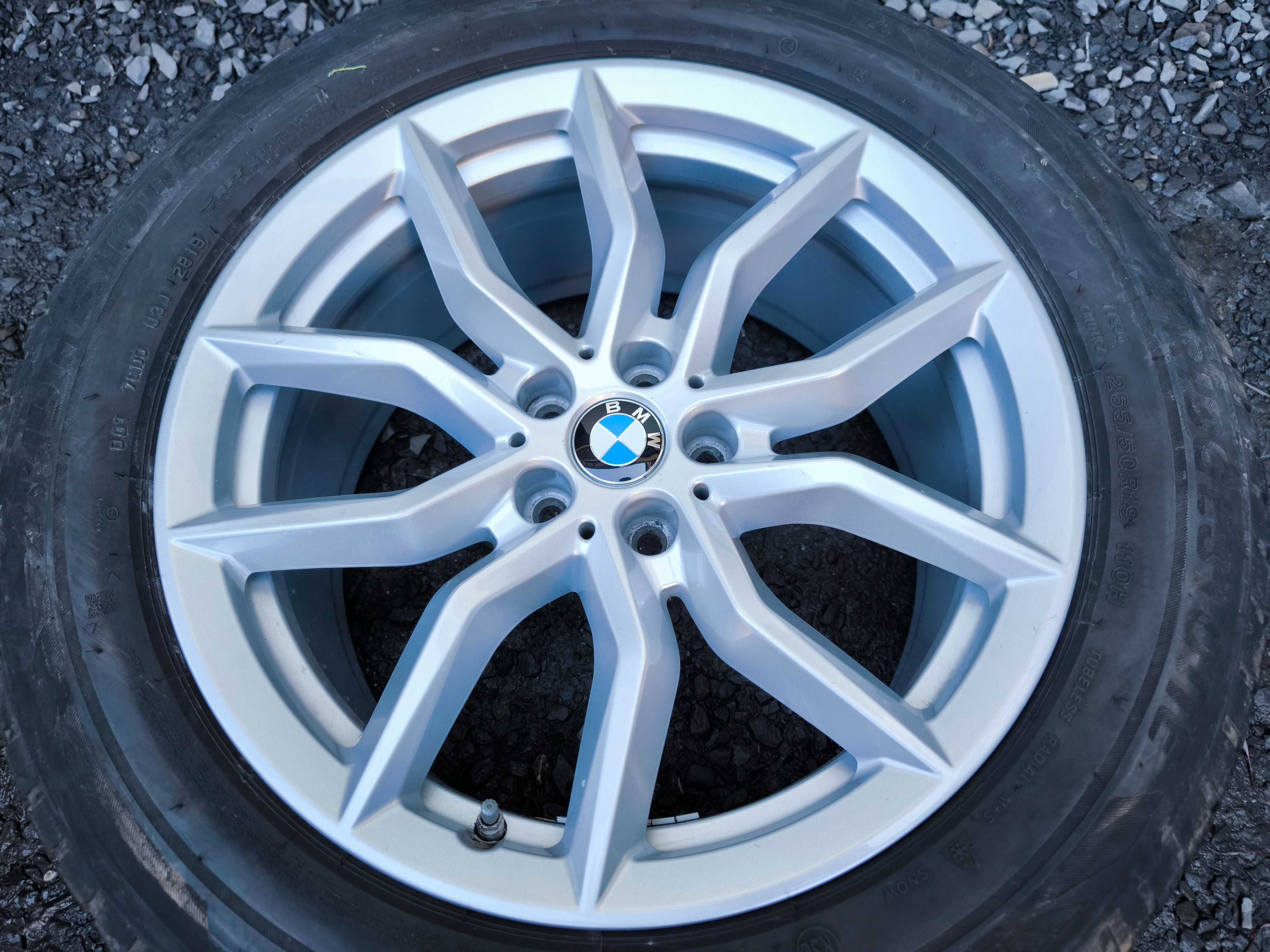 Koła BMW X5 G05 X6 G06 X3 G01 X4 G02 19 cali 5x112 ET38 Opony 265/50