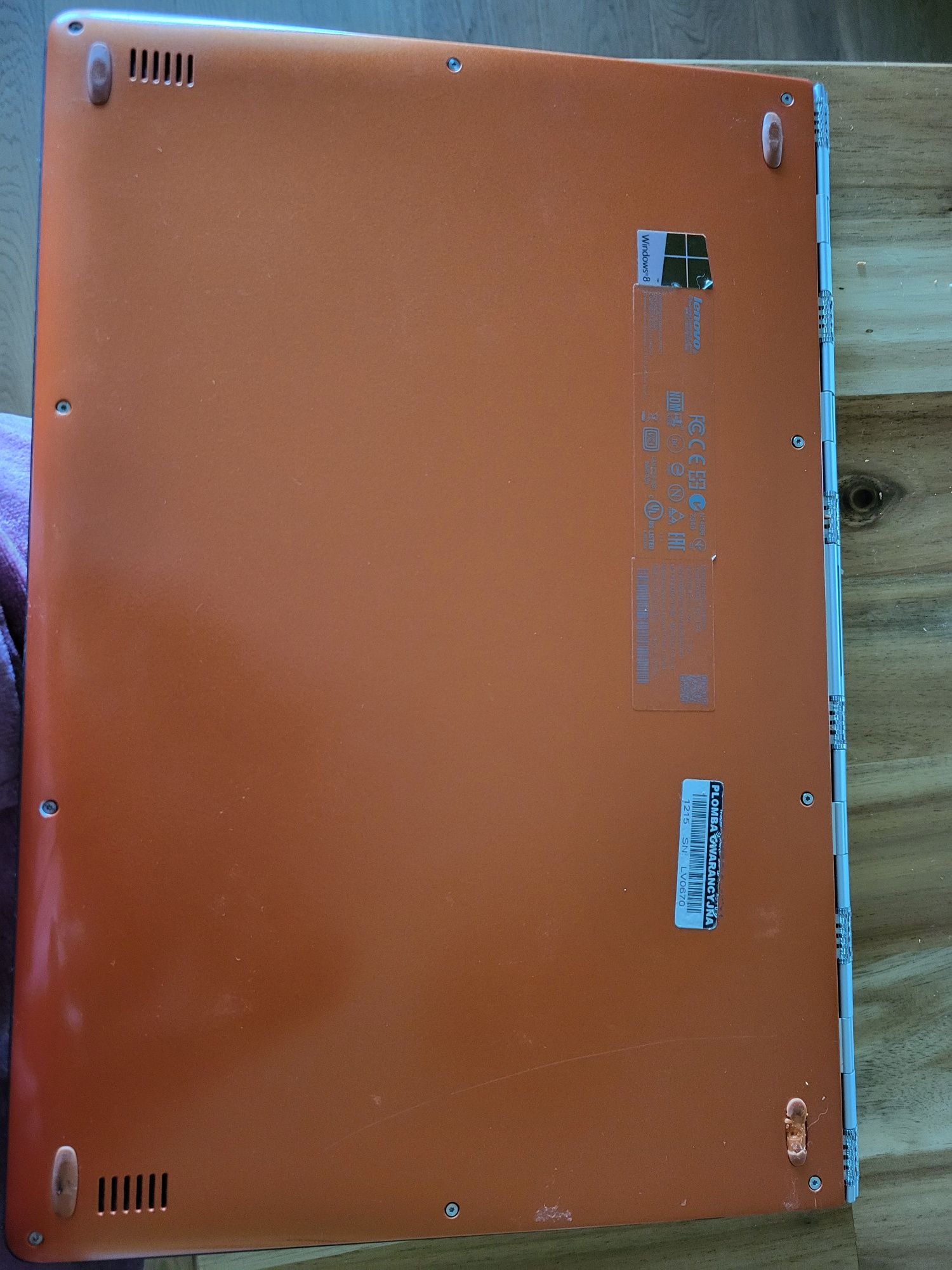Laptop Lenovo yoga 3 pro 1370 na czesci