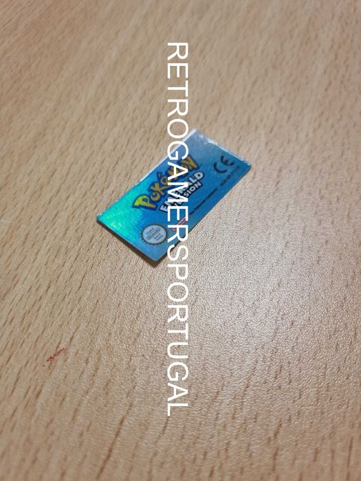Label de reposição Pokemon Emerald
