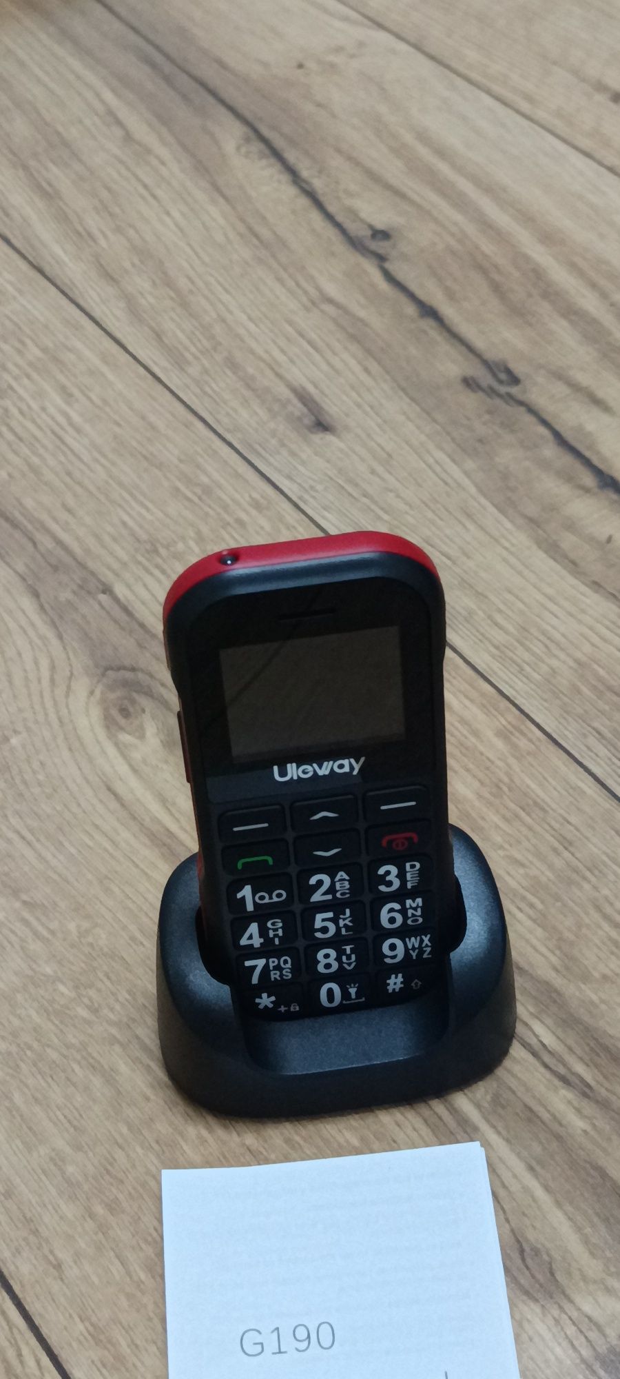 Telefon dla seniora Uleway G190 dual SIM