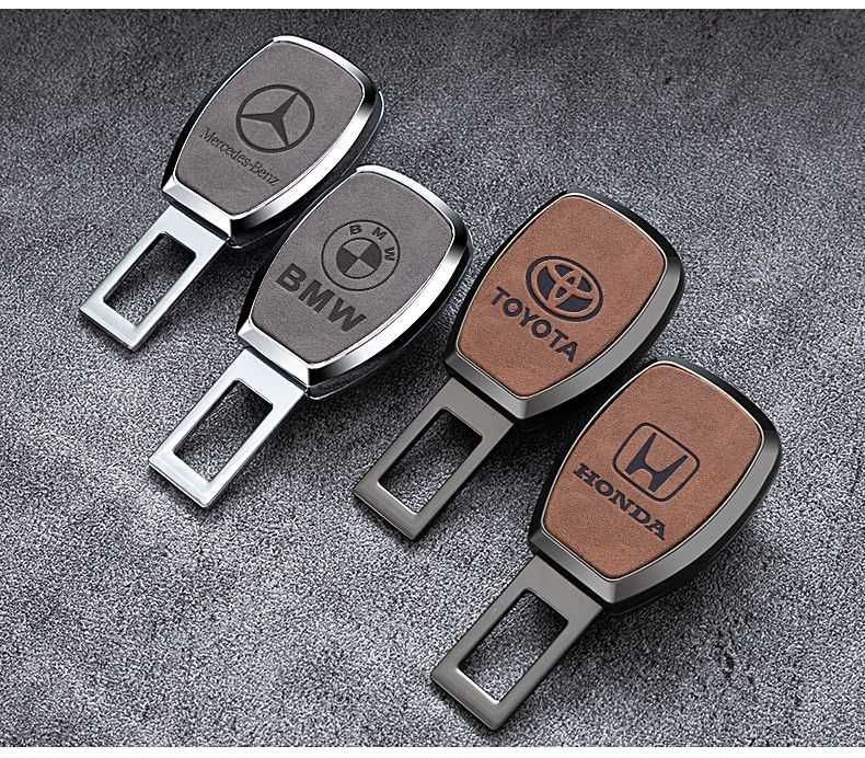 Заглушка ременя безпеки 1 шт. з логотипом авто Volkswagen Audi BMW та