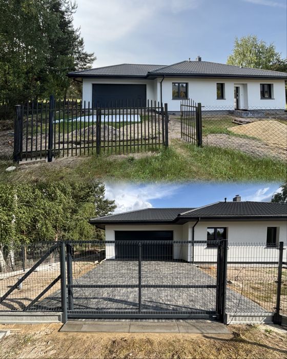 BRUKARSTWO, układanie kostki brukowej, OGRODZENIA  panelowe