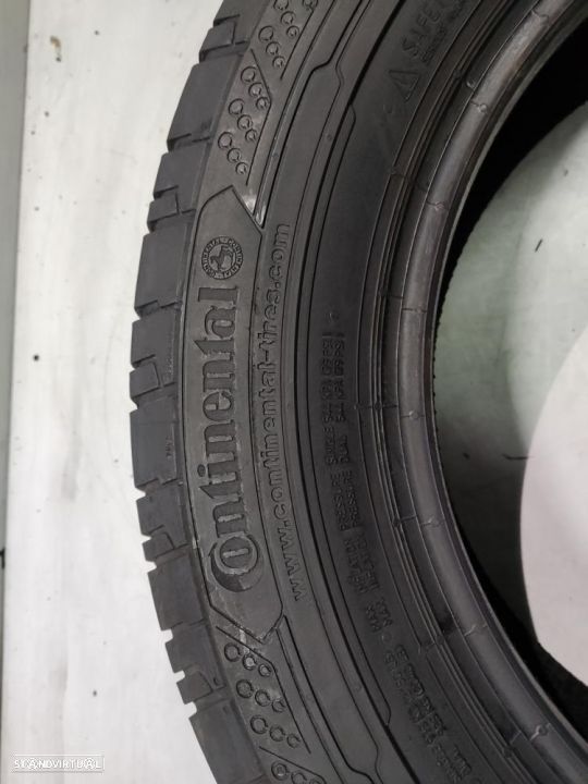 2 pneus semi novos 205-65r16c continental - oferta dos portes