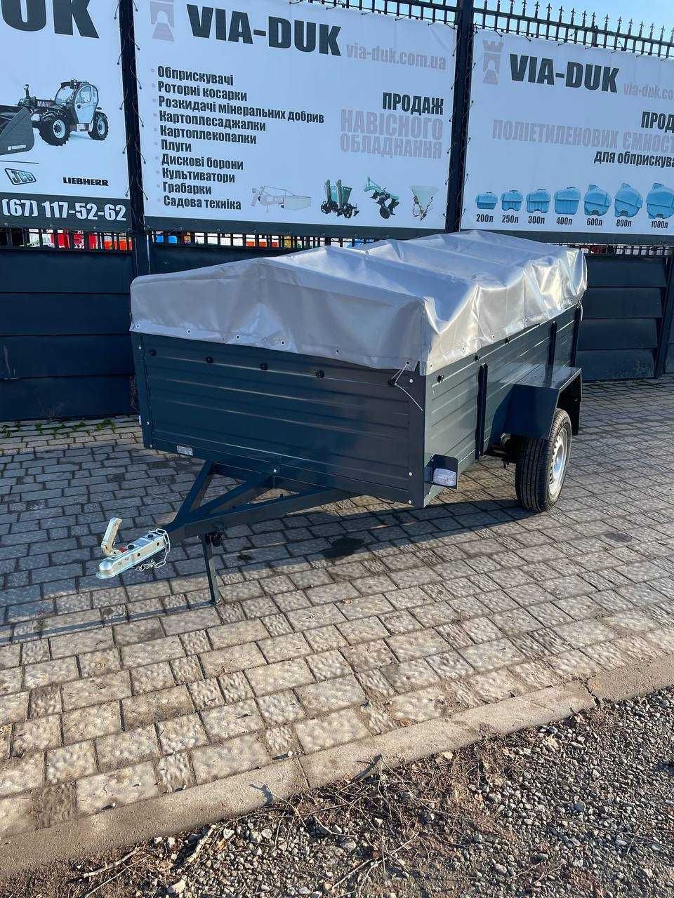 Причеп автомобільний АМС 750 2500х1500мм ПРИЦЕП\ПРИЧІП