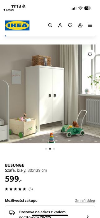 Mala szafa i komoda IKEA