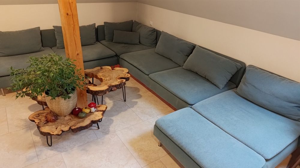 Soderhman Ikea poszycie 1x sekcja 3os, 1x narożnik, 1x shelong