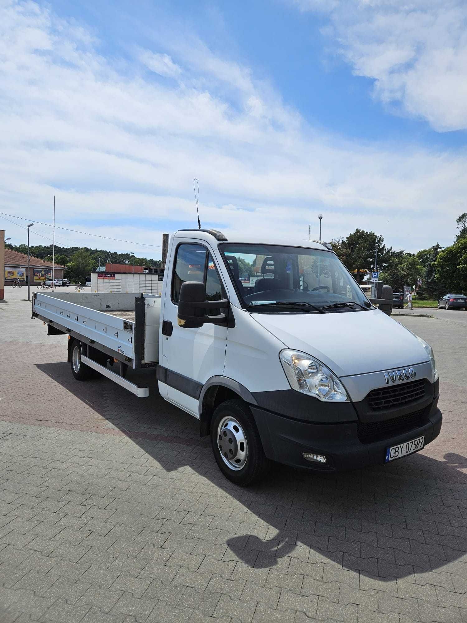 Iveco daily 3,0 skrzynia ładunkowa, rama do zabudowy, 1 właściciel
