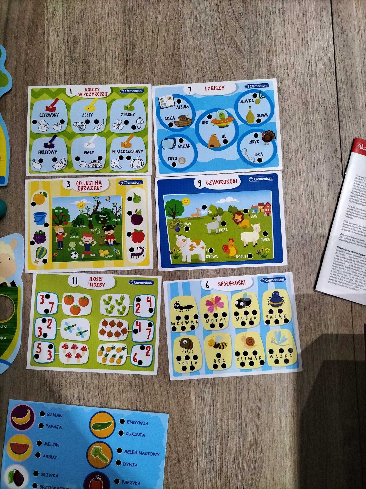 Gra Clementoni Mówiące Pióro 50 Gier Edukacyjnych