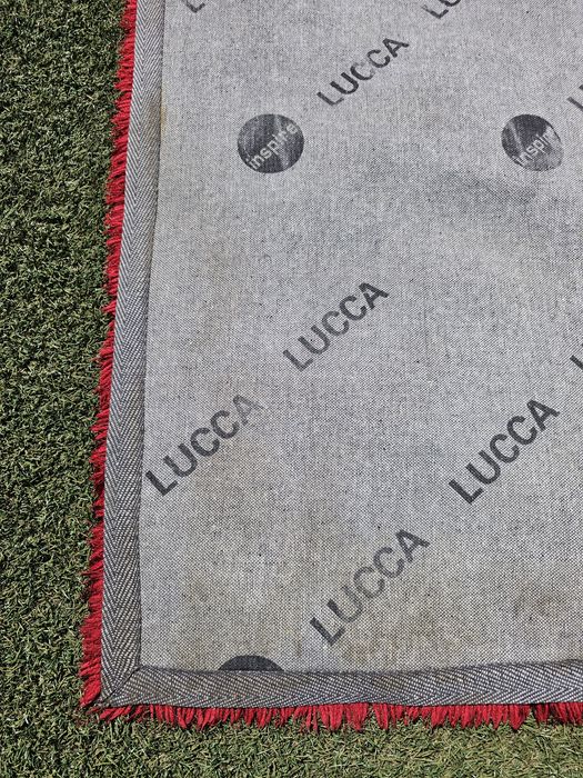 Tapete sala vermelho luca 1,70m por 120m