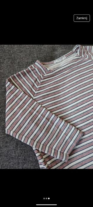 sweter sweterek w paski pull bear