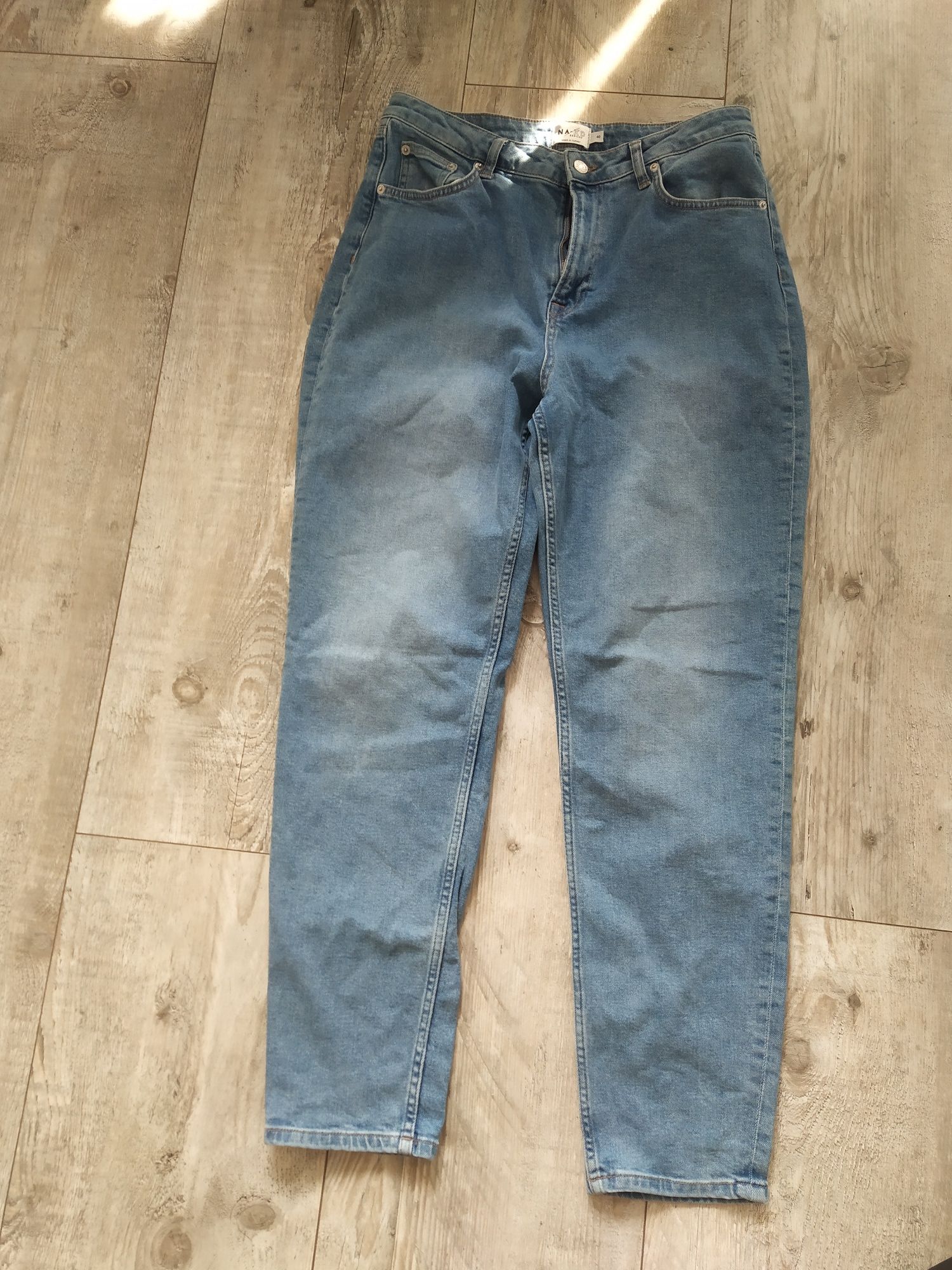 Mom jeans 40 jasne