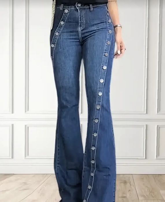 Джинсовые штаны женские