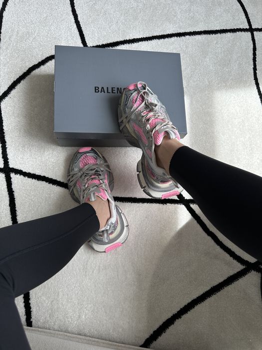 БЕЗ ПЕРЕДОПЛАТ‼️Жіночі кросівки BALENCIAGA 3XL Sneaker in Silver Pink