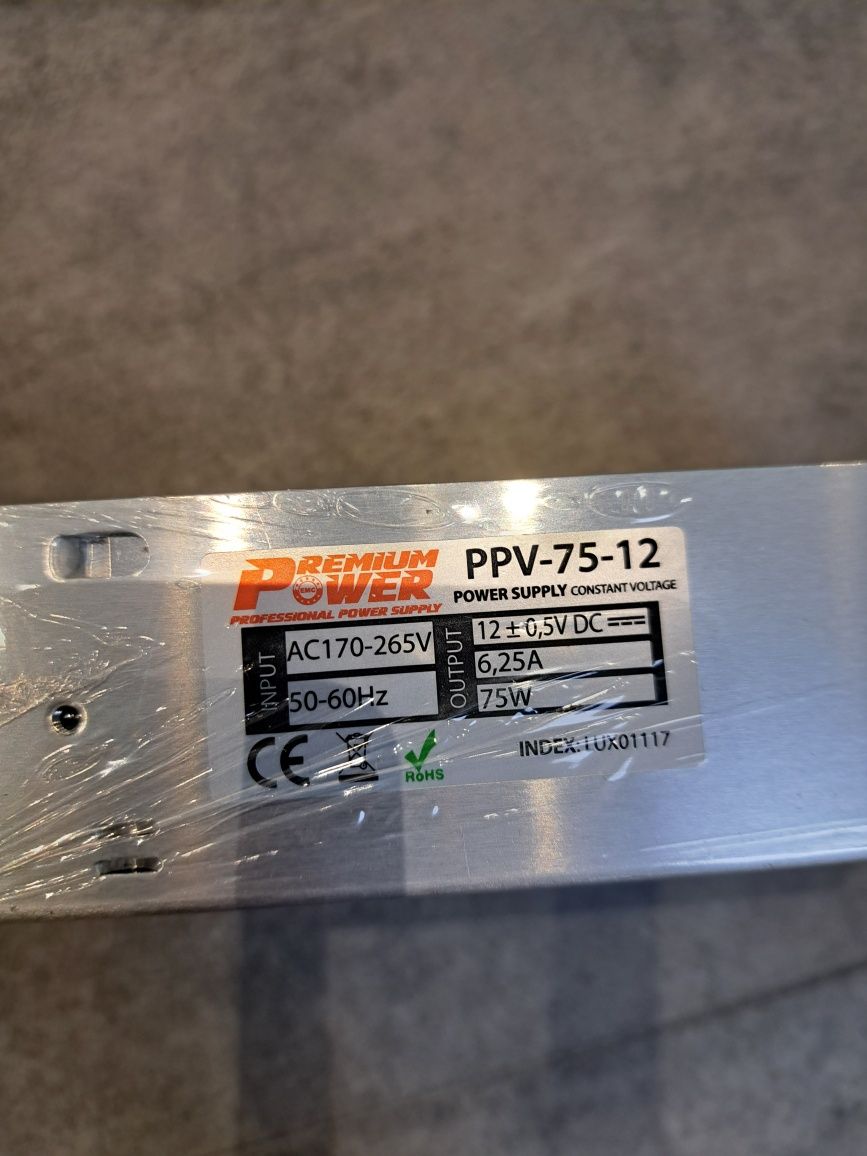 Nowy zasilacz modułowy PPV-75-12