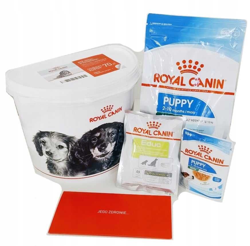 Wyprawka dla szczenię mini puppy junior ROYAL CANIN +książeczka gratis