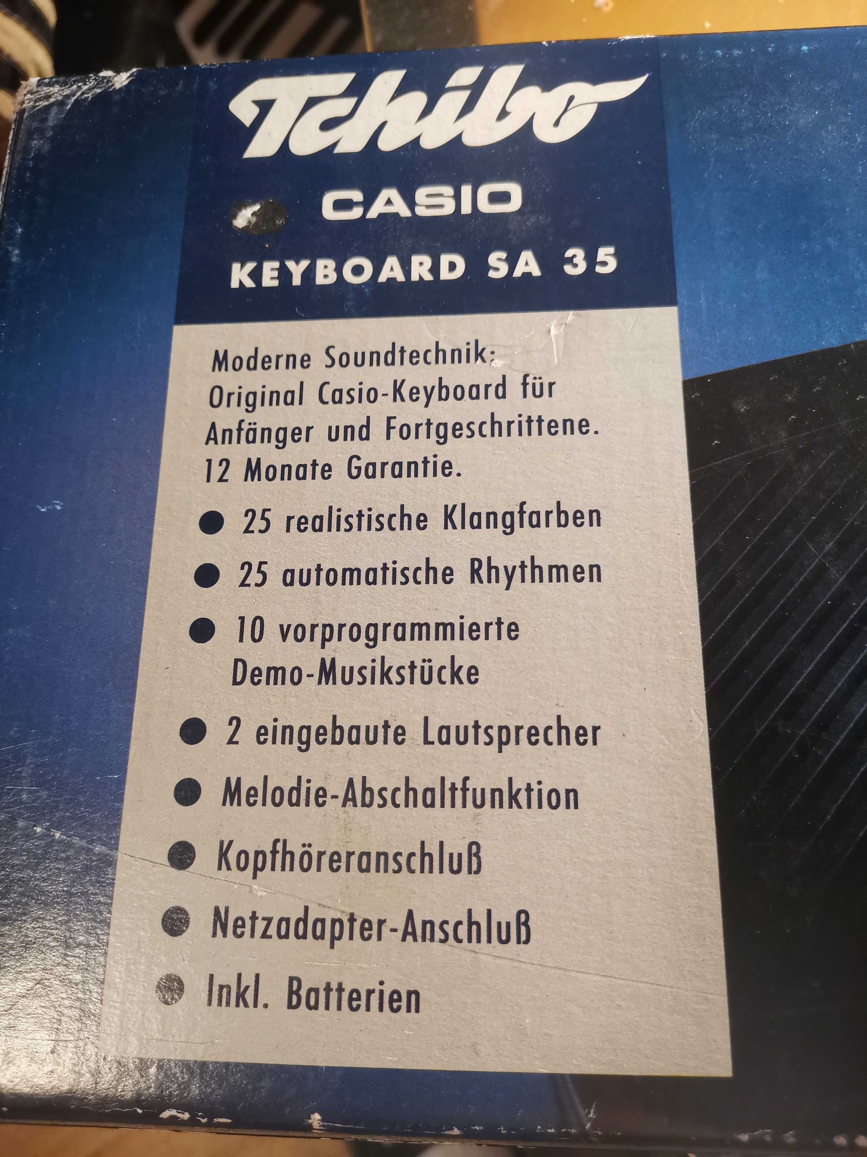 Casio sa 35 keyboard mały idealny na pierwsze kroki