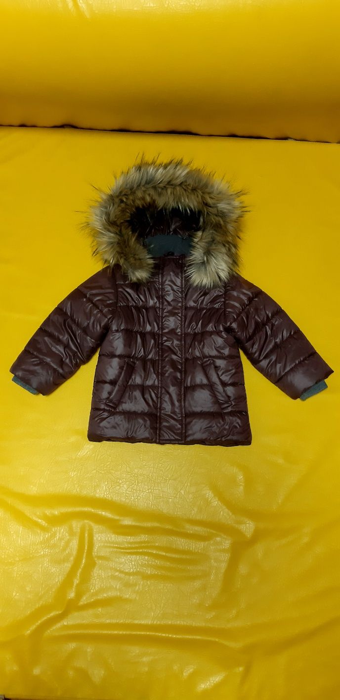Дитячий зимовий комплект комбінезон (напівкомбінезон та куртка) TEPLEE