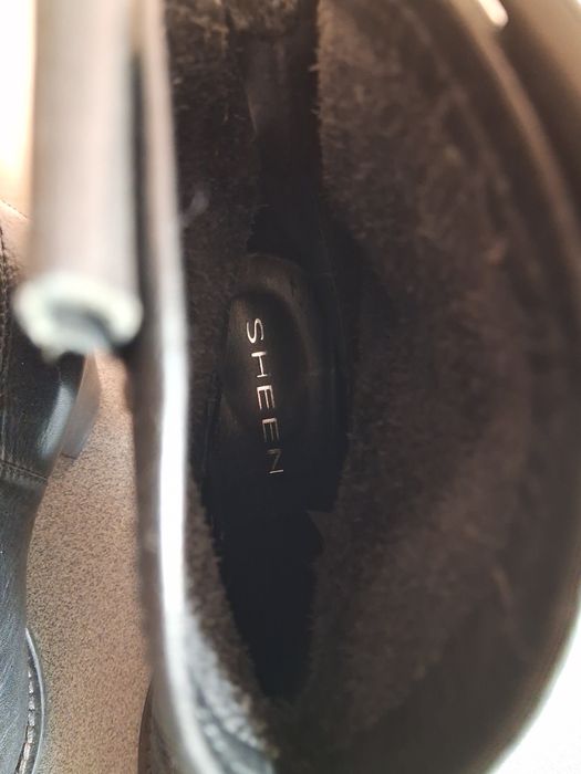 Sheen шкіряні ботильйони 39 р.