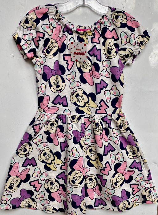 Sukienki letnie MYSZKA MINNIE, kwiaty, owoce NOWE