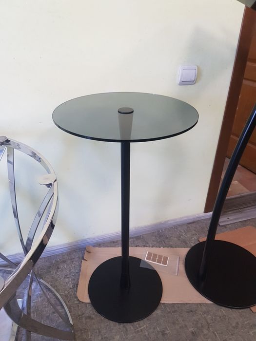 Кафедра стойка с круглым основанием из нержавеющей стали