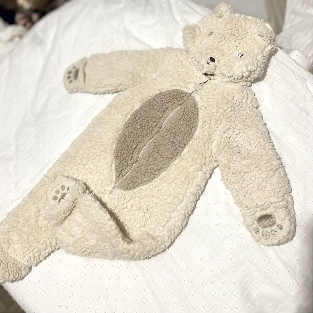 Kombinezon teddy miś Newborn 68