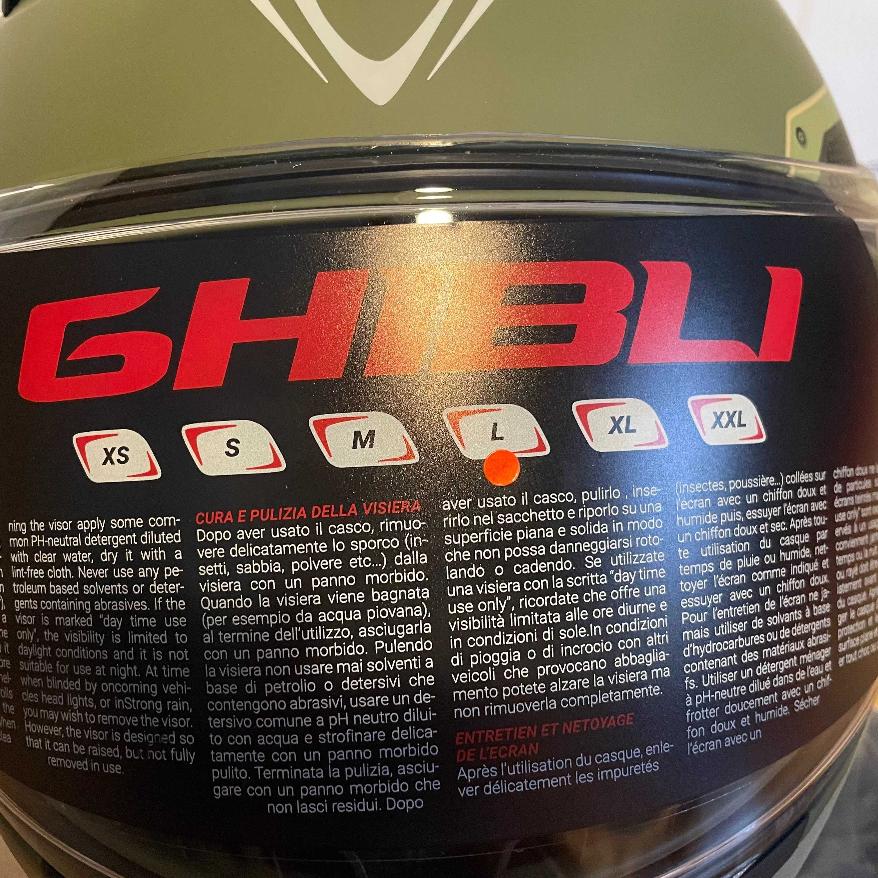 Capacete (L) Moto Novo - Vemar Ghibli Robot