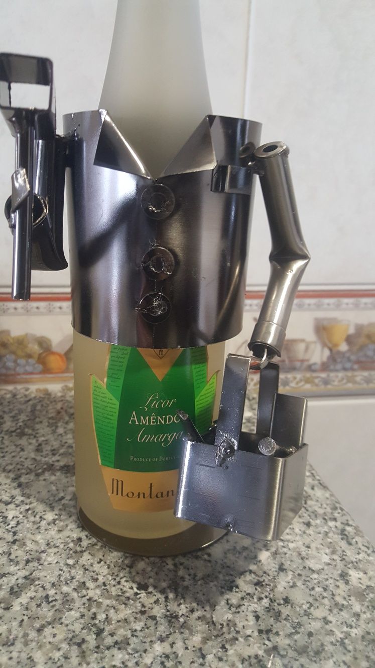 suporte para garrafa