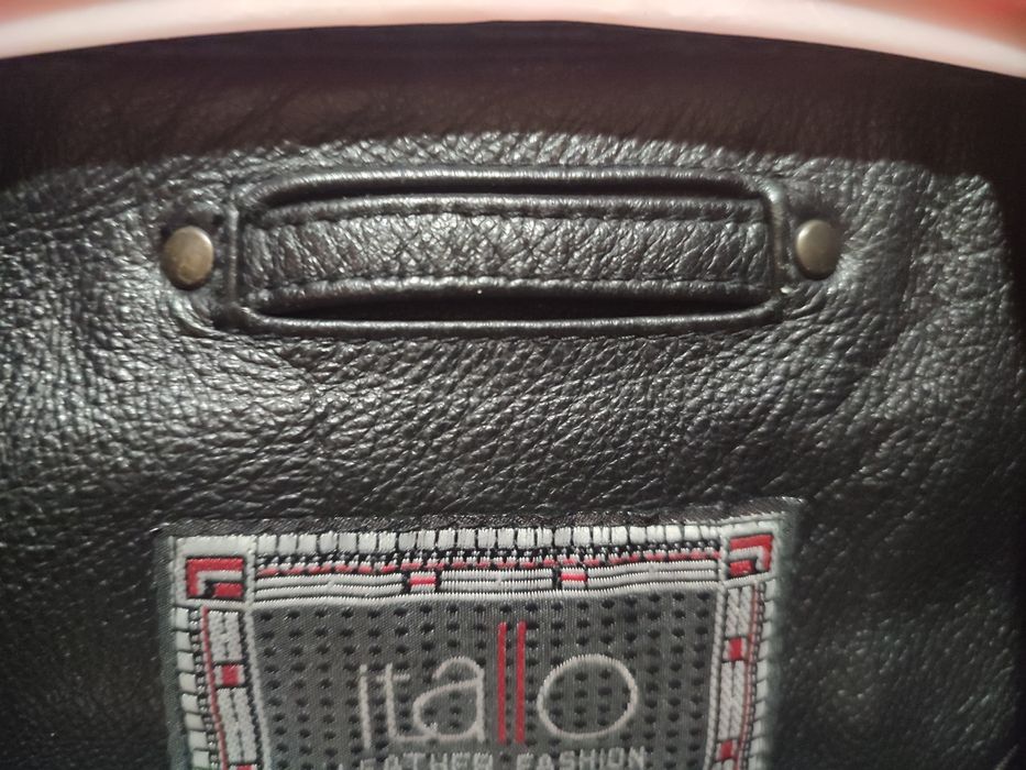 Кожаная куртка. Пиджак, кардиган. Италия.