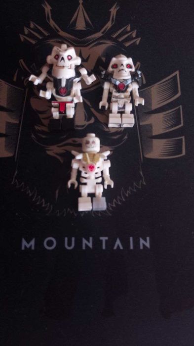 мініфігурки лего ніндзяго скелети