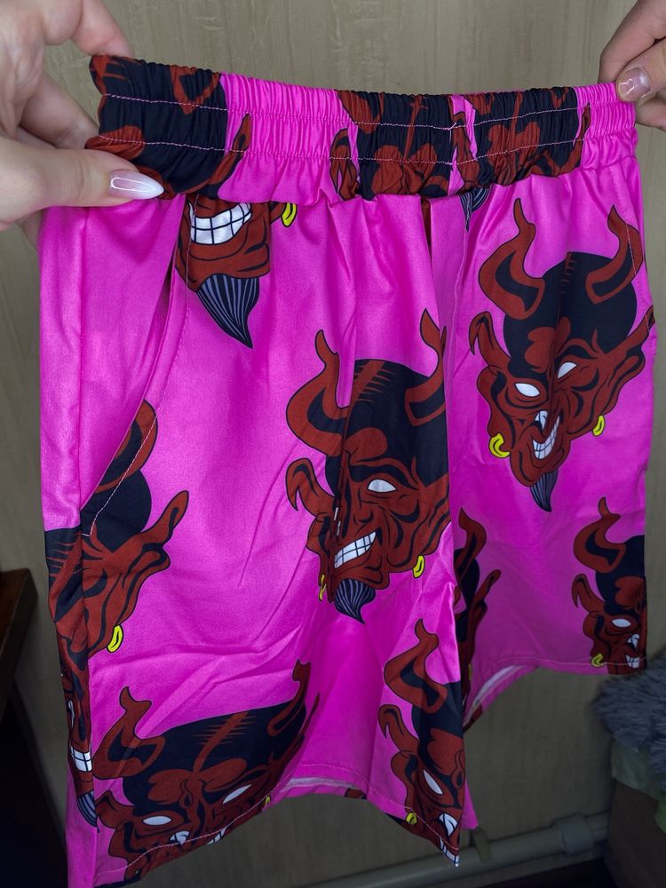 Стильный костюм с дьяволом унисекс