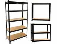 Regał magazynowy metalowy Garaż MDF 875KG